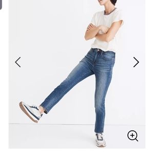 Madewell Roadtripper Stovepipe jean, 31 tall